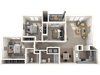 Hanover Apartments Three Bedroom Floor Plan Hanover Apartments Three Bedroom Floor Plan